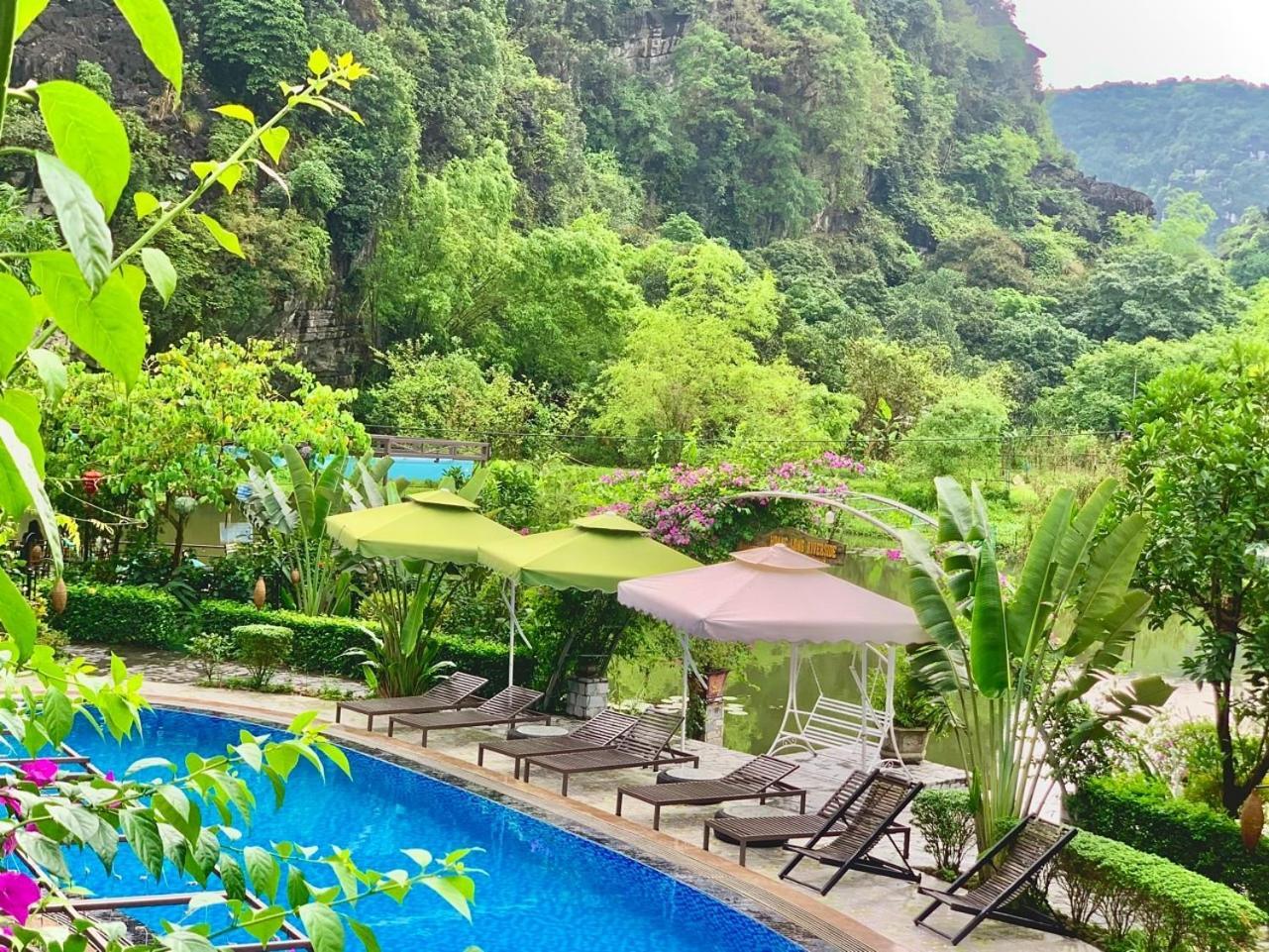 Hoanglong Riverside Homestay Ninh Bình Exteriör bild